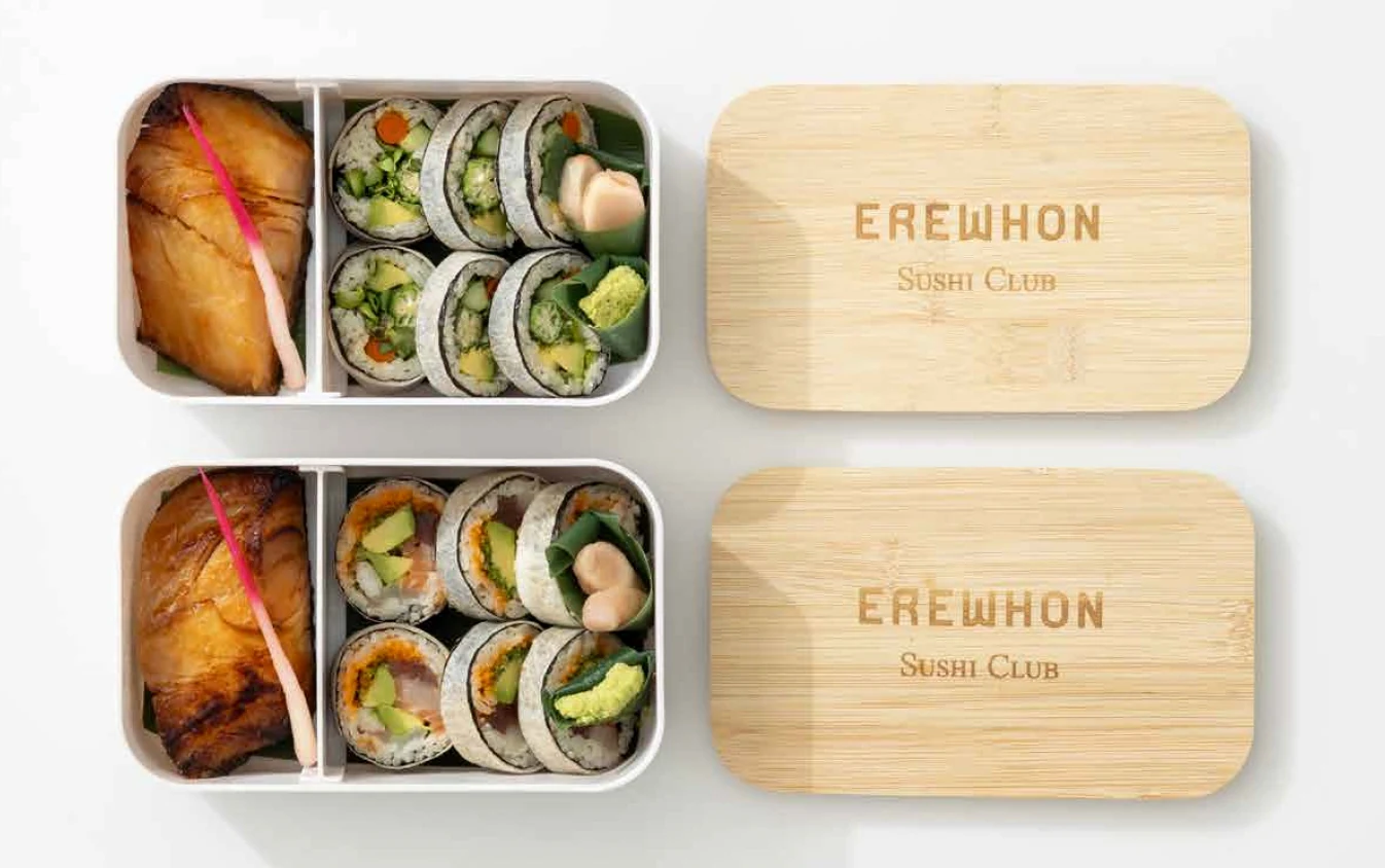 Sushi Club Erewhon bento boxes