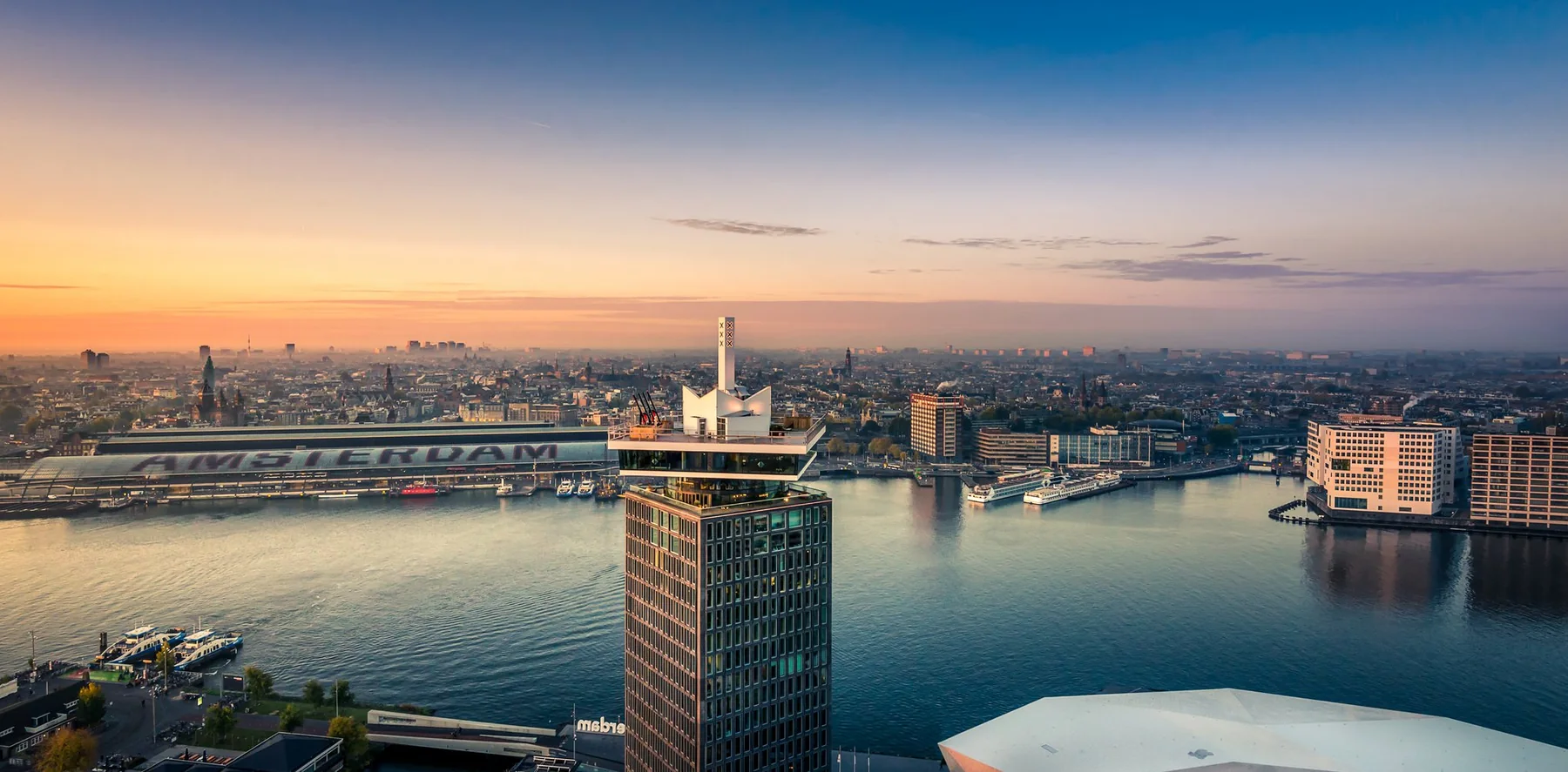 A'DAM Tower in Amsterdam